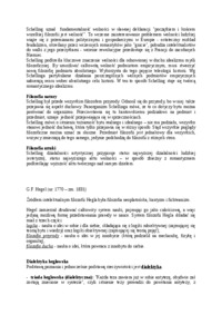 Założenia przedstawicieli filozofii „wielkiego idealizmu niemieckiego”