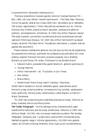 Historia prasy masowej w Wielkiej Brytanii