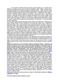  Polityka appeasementu wielkich mocarstw zachodnioeuropejskich i jej skutki 