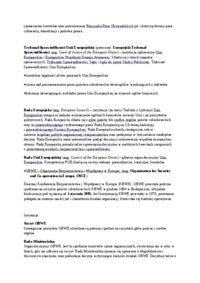  Scharakteryzuj pokrótce europejski porządek instytucjonalno-prawny