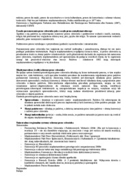   Ochrona praw człowieka w prawie międzynarodowym