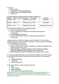 Bazy danych - kategorie w modelach danych