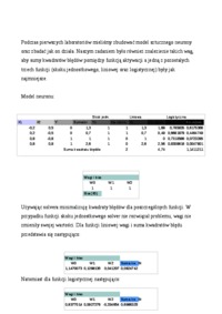 model-pojedynczego-neuronu-zadanie