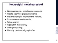 Heurystyki i metaheurystyki-wyklad