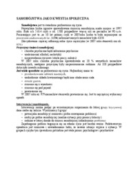 Samobójstwo jako kwestia społeczna