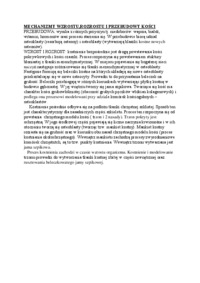 Mechanizmy wzrostu, rozrostu i przebudowy kości