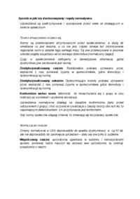 Dostosowanie reguł normatywnych