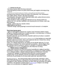 Eksperyment i inne metody badawcze