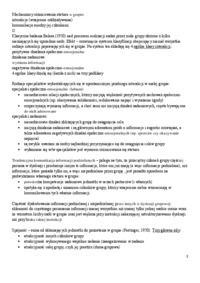 Grupa społeczna i jej cele