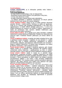 Zasady budżetowe i ich cechy