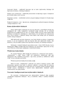 Tworzenie i zarządzanie kontami użytkowników