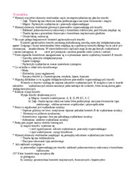 Trzuska - funkcje w organizmie