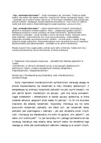 Jaźń, tożsamość osobowość społeczna