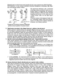 Zestaw pytań na egzamin - opracowanie