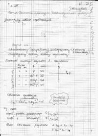 Obliczenia geodezyjne.Podstawowy rachunek geodezyjny - notatki z wykładu