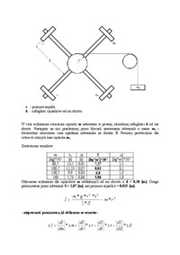 Badanie ruchu obrotowego bryły sztywnej