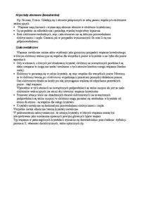 Rodzaje kryształów (rodzaje wiązań)