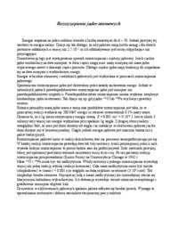 Rozszczepienie jąder atomowych