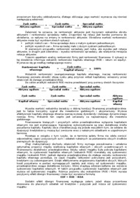 Analiza finansowa - wskaźnik efektywności