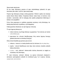Opracowanie statystyczne - definicja