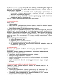 Organ egzekucyjny i  jego rodzaje