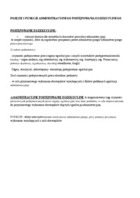 Pojęcie i funkcje postępowania egzekucyjnego