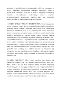 Prawo samorządu terytorialnego - teretorium gminy