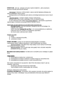 Struktura rynku - konkurencja