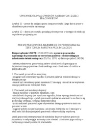 Korzyści socjalne pracowników najemnych