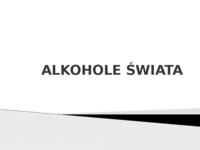 Alkohole świata