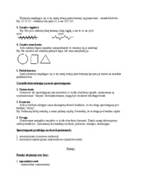 Czynności poznawcze - wrażenia, spostrzeżenia, pamięć i myślenie