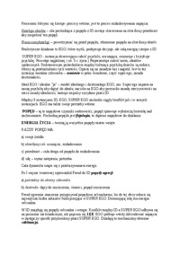 Koncepcje psychologiczne człowieka - Metoda klasyczna