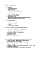 Prądów morskich i pływów na żegluge i