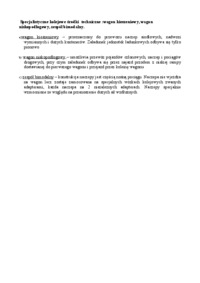 Specjalistyczne kolejowe środki  techniczne 