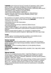 Logistyka w ekonomice