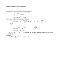 Fizyka - Cząstka swobodna