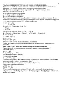 Fizyka - Pole magnetyczne