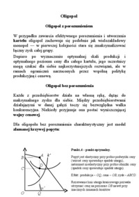 Ekonomia - pojecie oligopolu