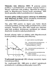 Ekonomia - Struktury rynku