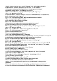 Pytania na zaliczenie z elektrotechniki