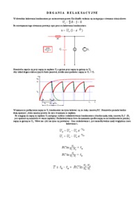 Fizyka - Drgania relaksacyjne