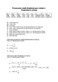 Wyznaczanie ciepła skraplania i topnienia