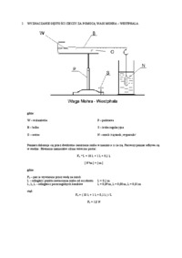 Wyznaczanie gęstości względnej ciał stałych i cieczy
