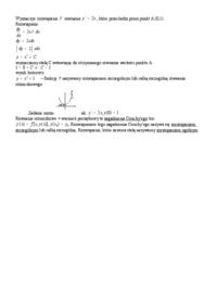 Matematyka - Równania różniczkowe