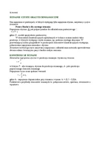 Mechanika techniczna - ścinanie