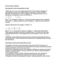 Rozciąganie i ściskanie. Konstrukcje statycznie wyznaczalne