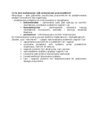 Co to jest motywacja i jak motywować pracowników