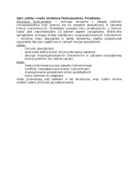 opis-zalety-i-wady-struktury-funkcjonalnej