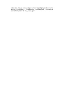 Sytuacyjne uwarunkowanie przywództwa