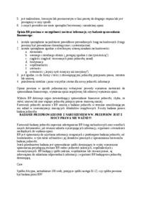 Rewizja finansowa - st. zaoczne, dr Andrzejewski